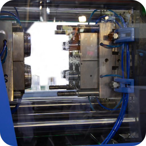 inyección de plástico