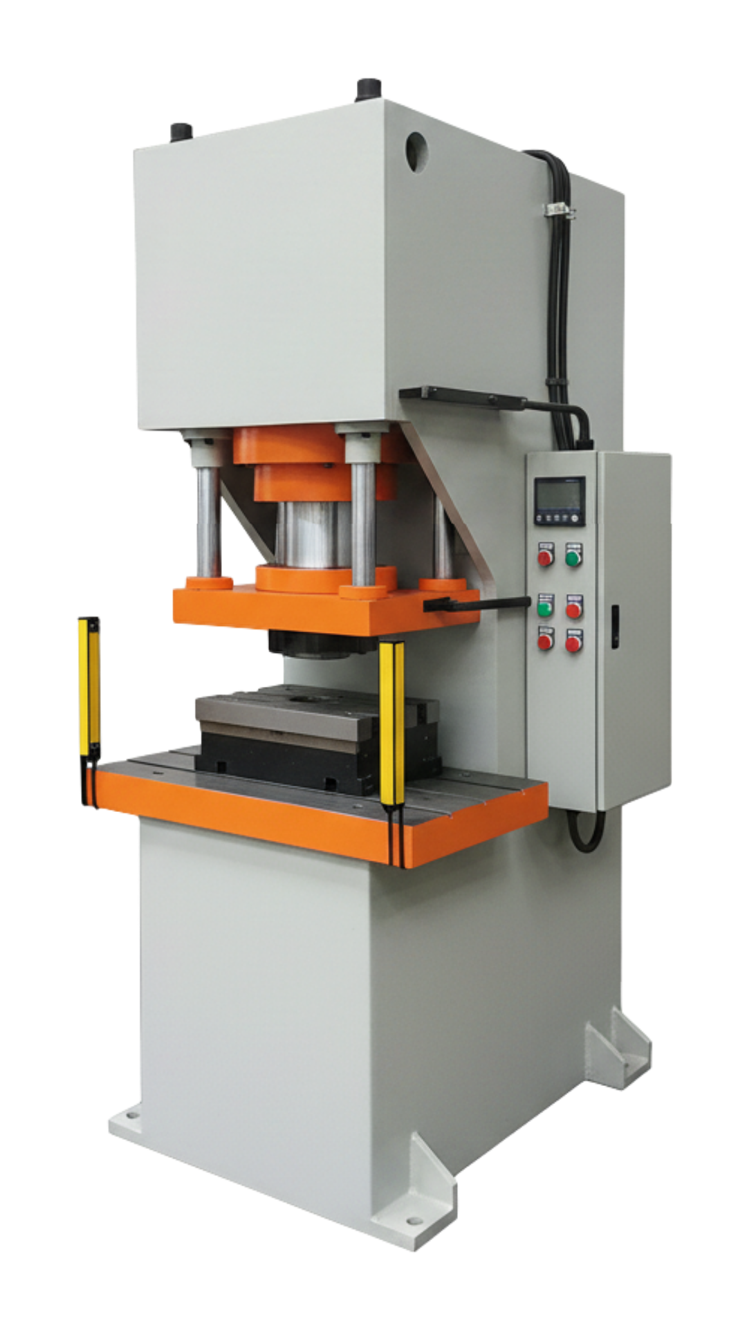 Prensa hidráulica tipo c