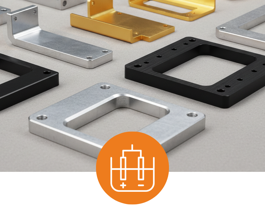 acabado superficial en metales. electrólisis.