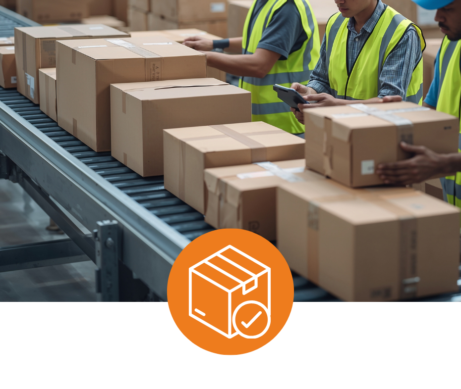 embalaje de producto terminado