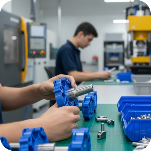 Área de ensamble y operaciones secundarias